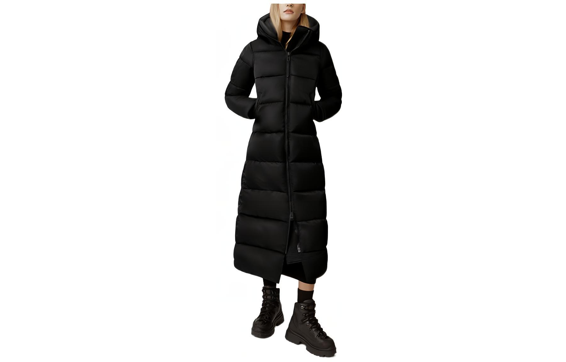 Canada Goose Пуховик Mystique Series FW22 женский черный, Black — фото 3