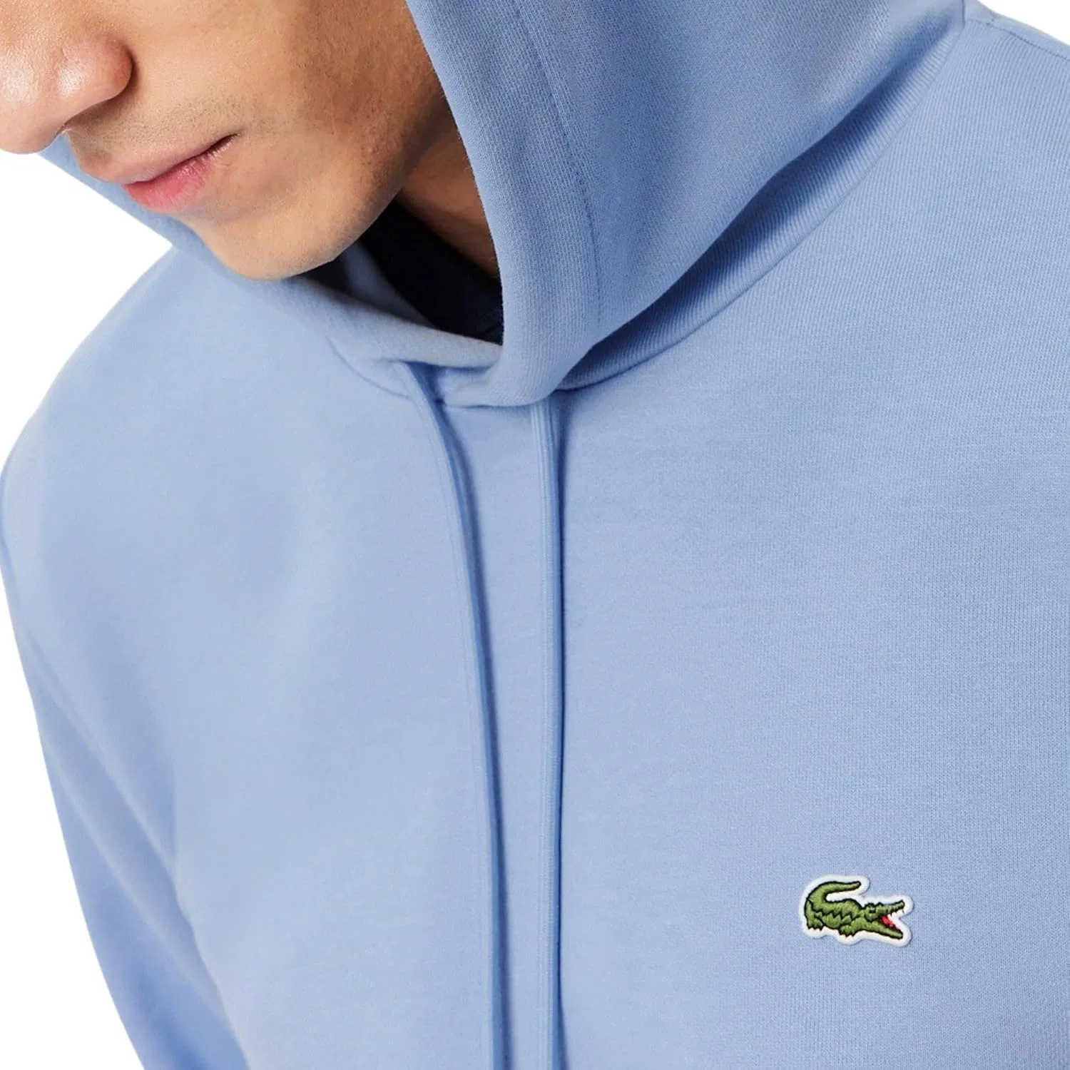 Мужская хлопковая флисовая толстовка Lacoste, Aphylla — фото 2