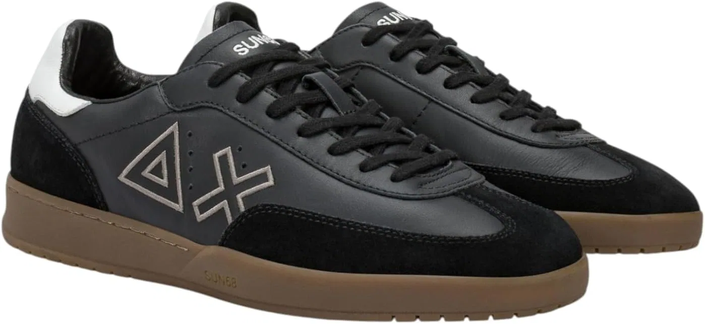 Кроссовки SUN68 Art Z45141 Men's Shoes, Black — фото 3