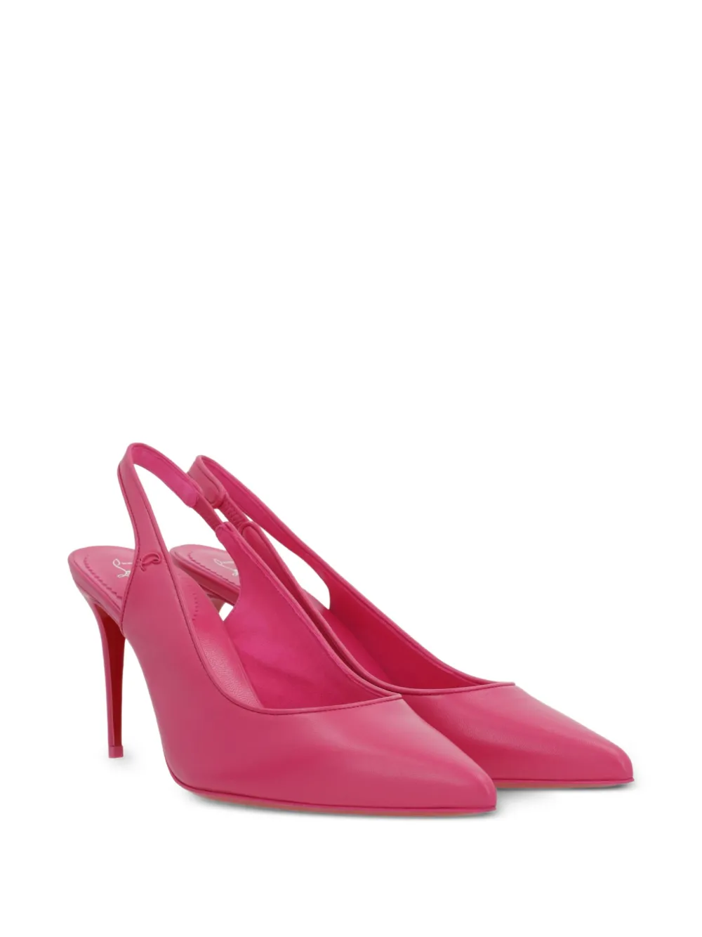 Туфли Sporty Kate 85 с ремешком на пятке Christian Louboutin, розовый — фото 2