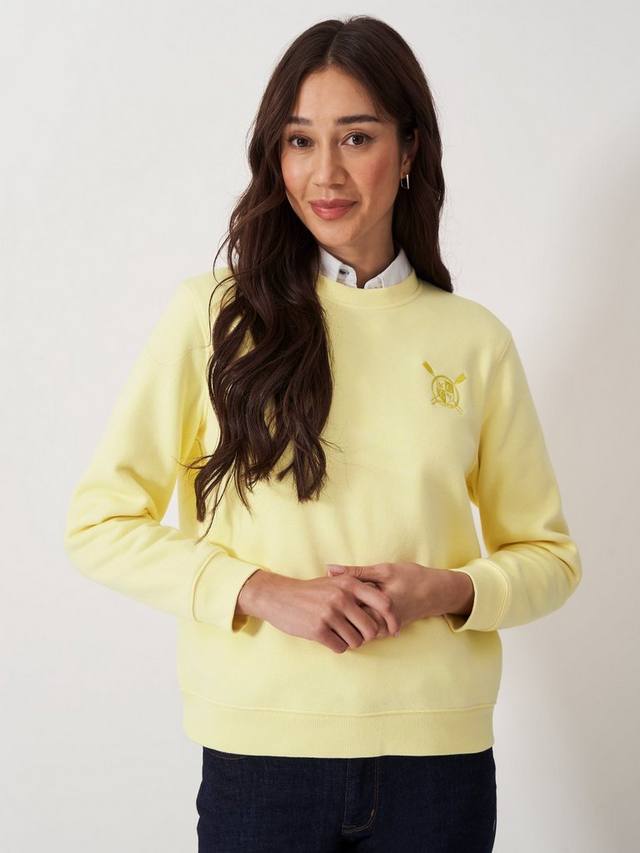 

Толстовка для экипажа Crew Clothing, цвет Lemon Yellow