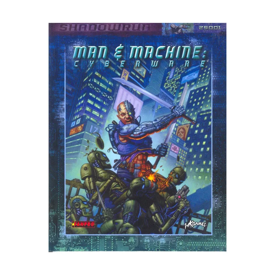 

Man & Machine - Cyberware, Shadowrun (3rd Edition) (Fanpro), мягкая обложка