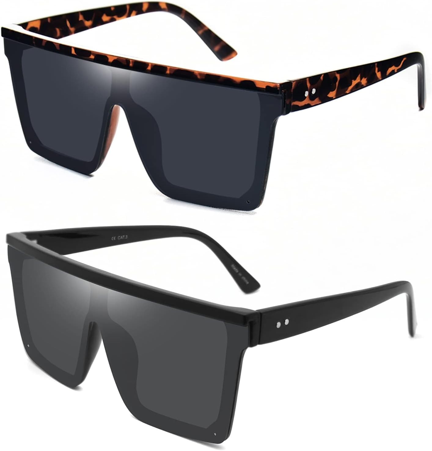 

Солнцезащитные очки в стиле ретро для женщин и мужчин, винтажные солнцезащитные очки в маленькой квадратной оправе в стиле 90-х, модные узкие Thryvox, Black + Tortoise