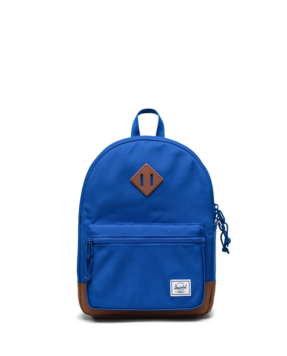 

Экологичный рюкзак для мальчиков из синей ткани Herschel, синий
