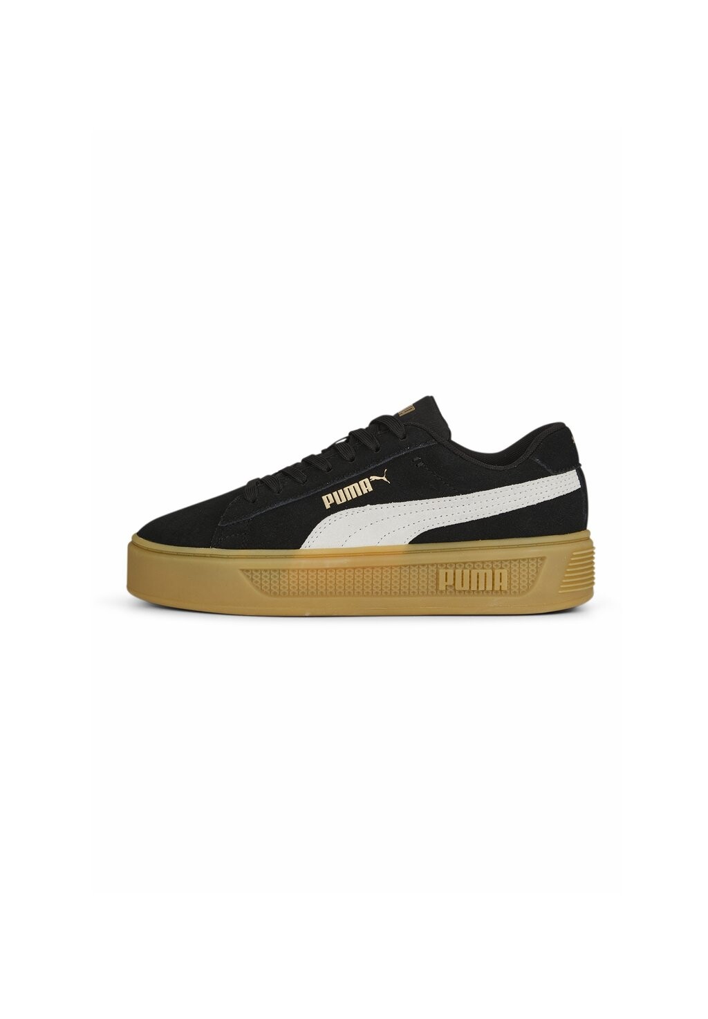 Кроссовки на шнуровке Puma, черный — фото 3