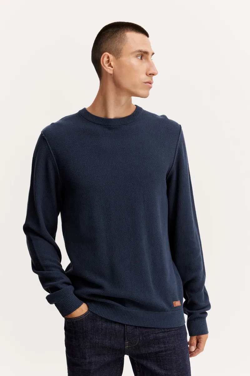 

Свитер смесовой вязки "BLEND BHPullover", цвет Dress Blues