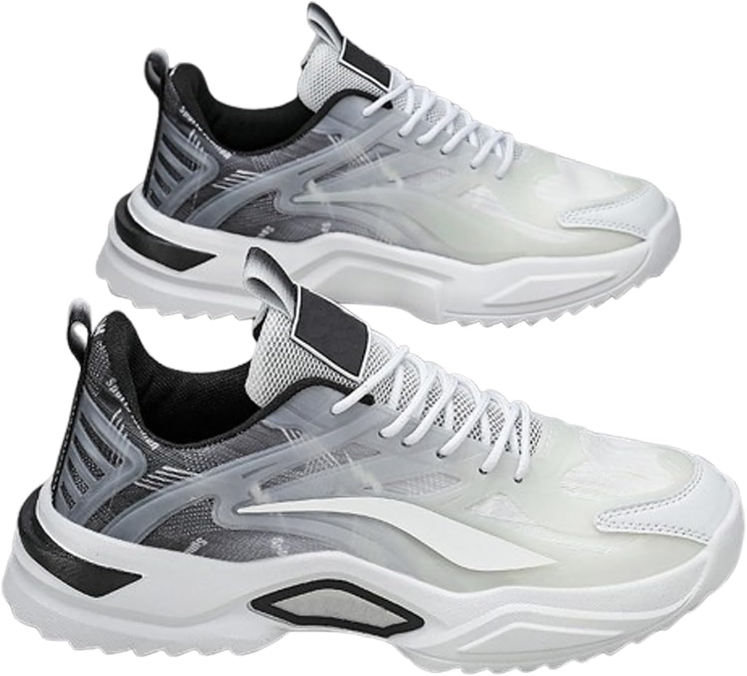 

Мужские баскетбольные кроссовки; легкие нескользящие кроссовки для уличного спорта, дышащие теннисные кроссовки с амортизацией и обувь Generic, черный