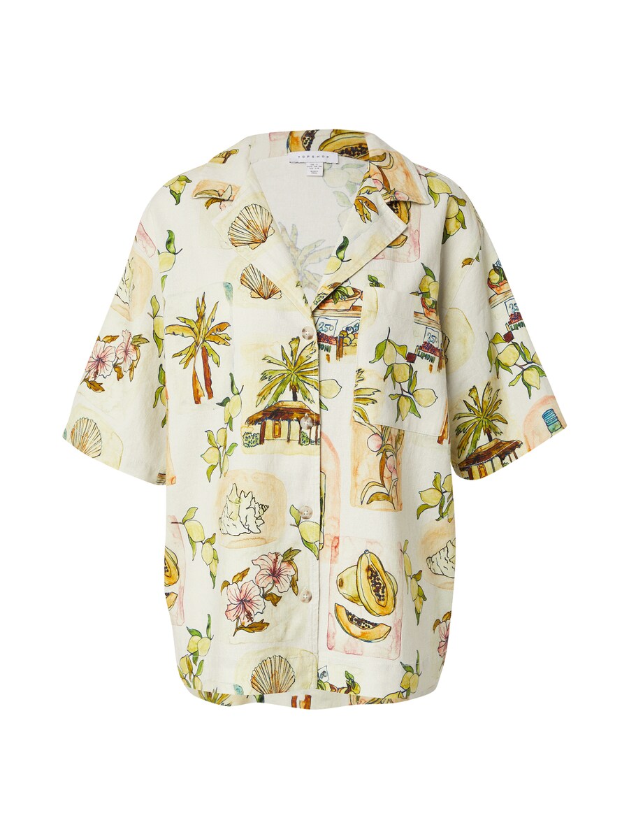 

Блуза TOPSHOP, белый