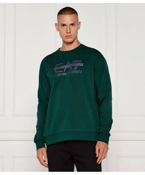 

Толстовка Modern fit Ea7, зеленый