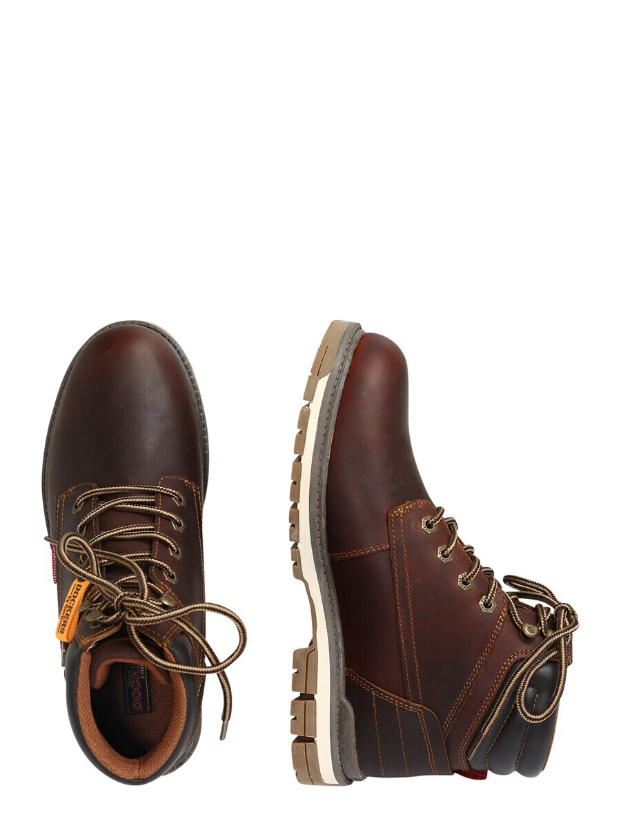 Ботинки на шнуровке Dockers by Gerli Lace-Up Boots, цвет chestnut brown/dark brown — фото 2