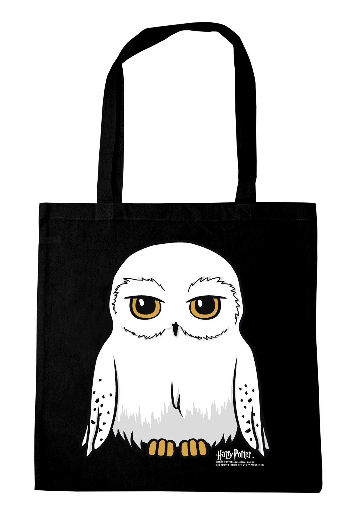 

Сумка через плечо Logoshirt Baumwolltasche Harry Potter Hedwig, черный