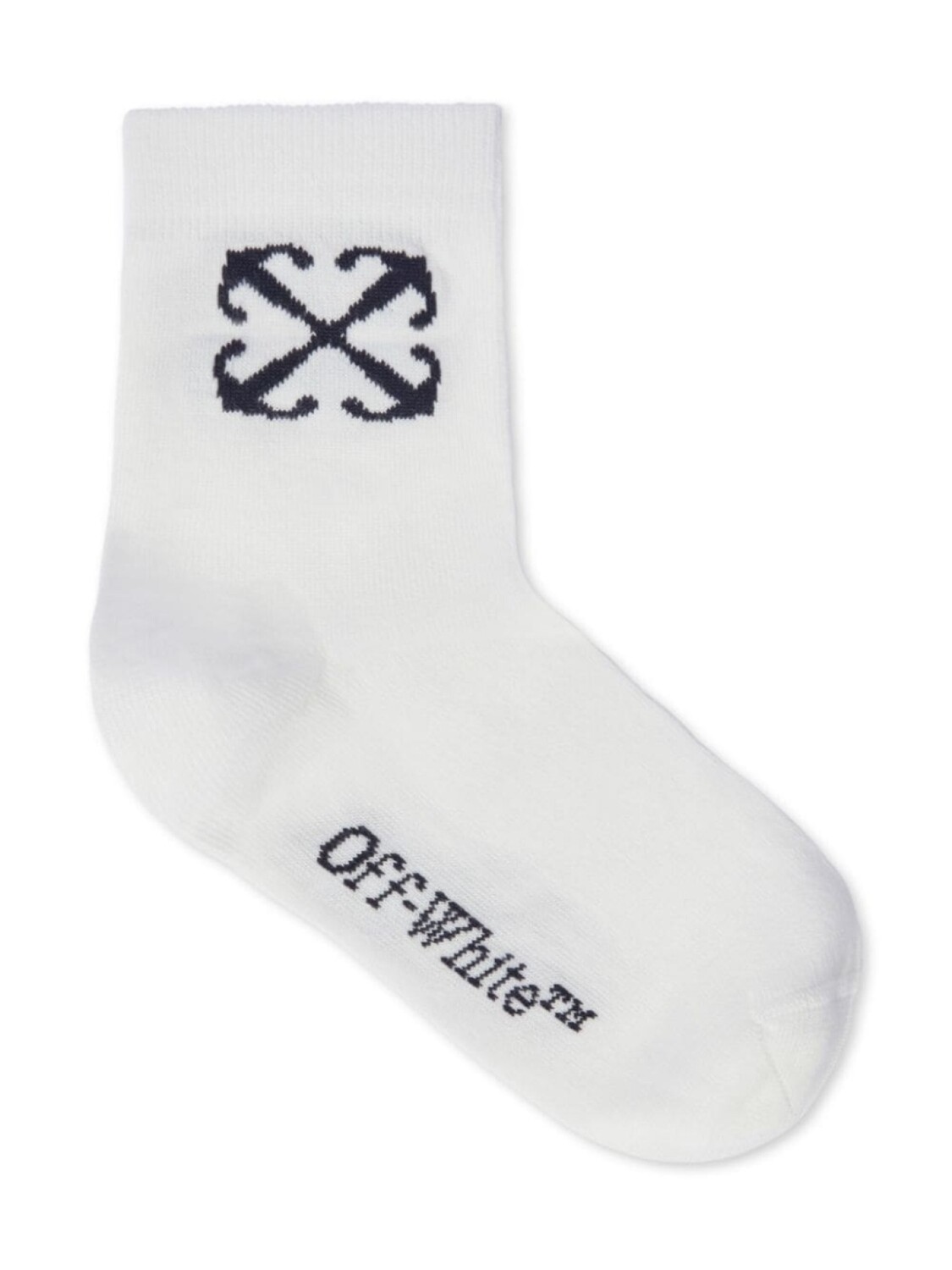 

Off-White Kids носки с жаккардовым логотипом Arrow, белый