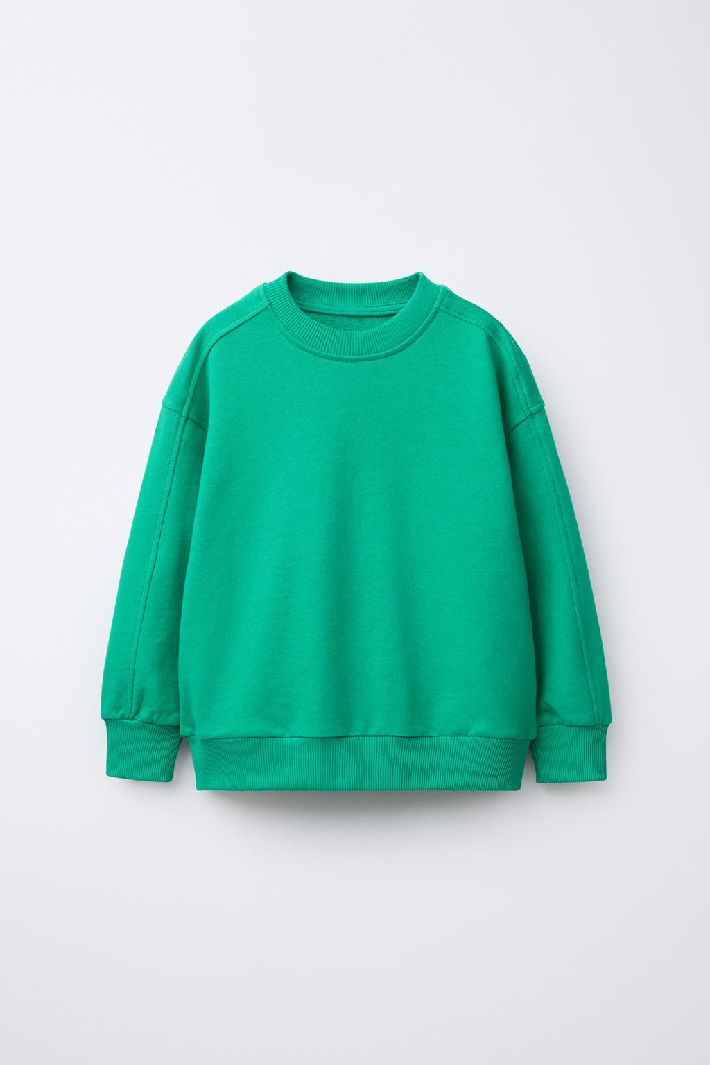 

Обычная толстовка ZARA, зеленый