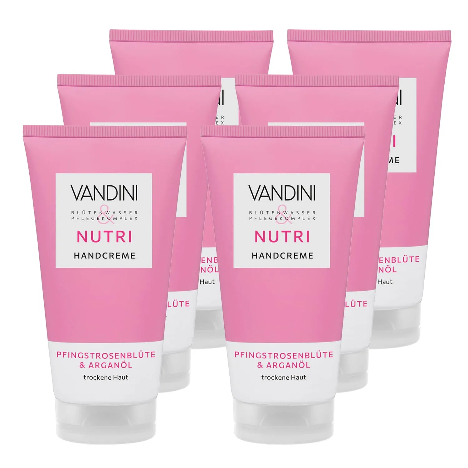 Женский крем для рук VANDINI Nutri 6 x 75 мл Vandini, 75 Ml (Pack Of 6)