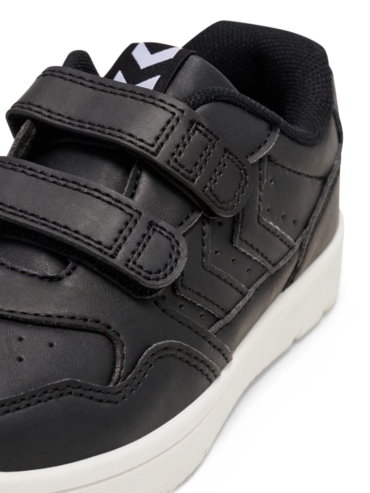 Низкие кроссовки Hummel Klettverschluss Low Camden Jr Kinder, цвет black/black — фото 3