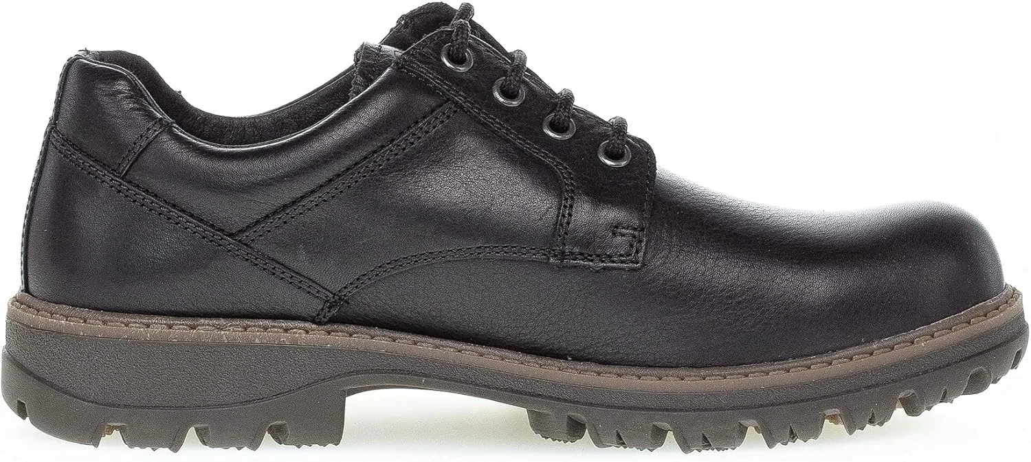 Мужские деловые туфли Pius Gabor на шнуровке, Gore-Tex, Extragrip, сменная латексная стелька, Black — фото 4
