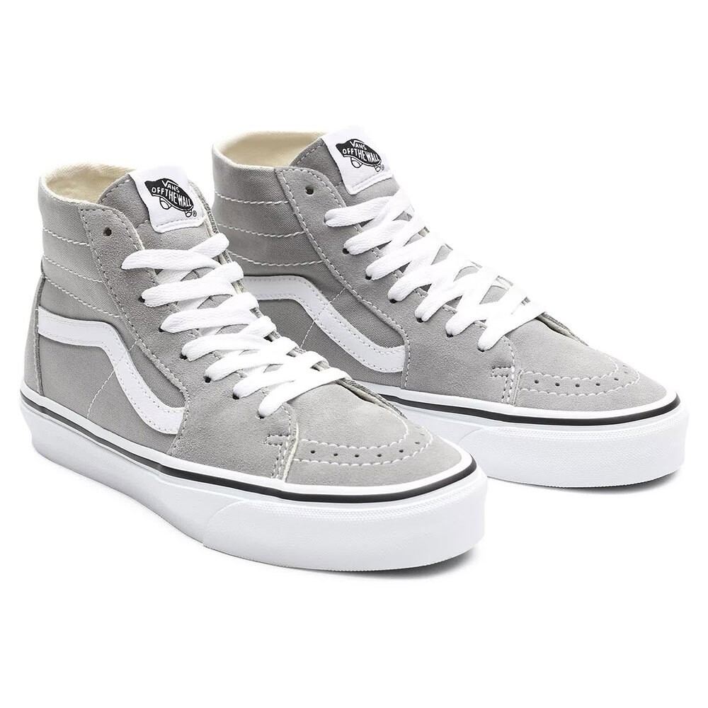 Кроссовки Vans SK8-Hi Tapered, серый — фото 4