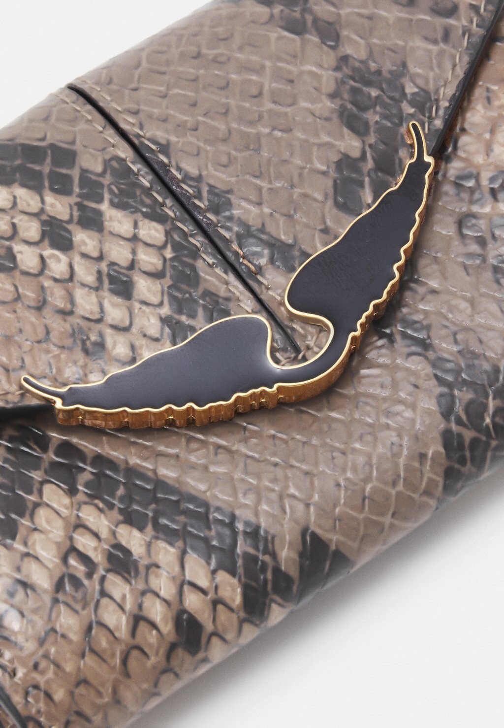 

Кошелек BORDERLINE MINI WALLET WILD Zadig & Voltaire, бежевый
