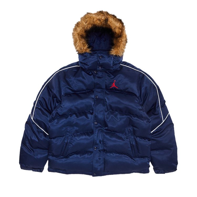 

Куртка Supreme x Jordan Puffer Jacket, Navy
