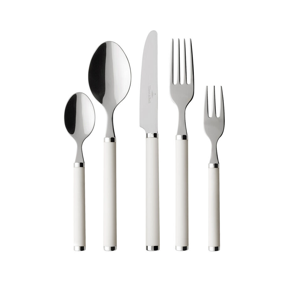 

Играть! Набор столовых приборов White Pearl 30 предметов Villeroy & Boch, белый