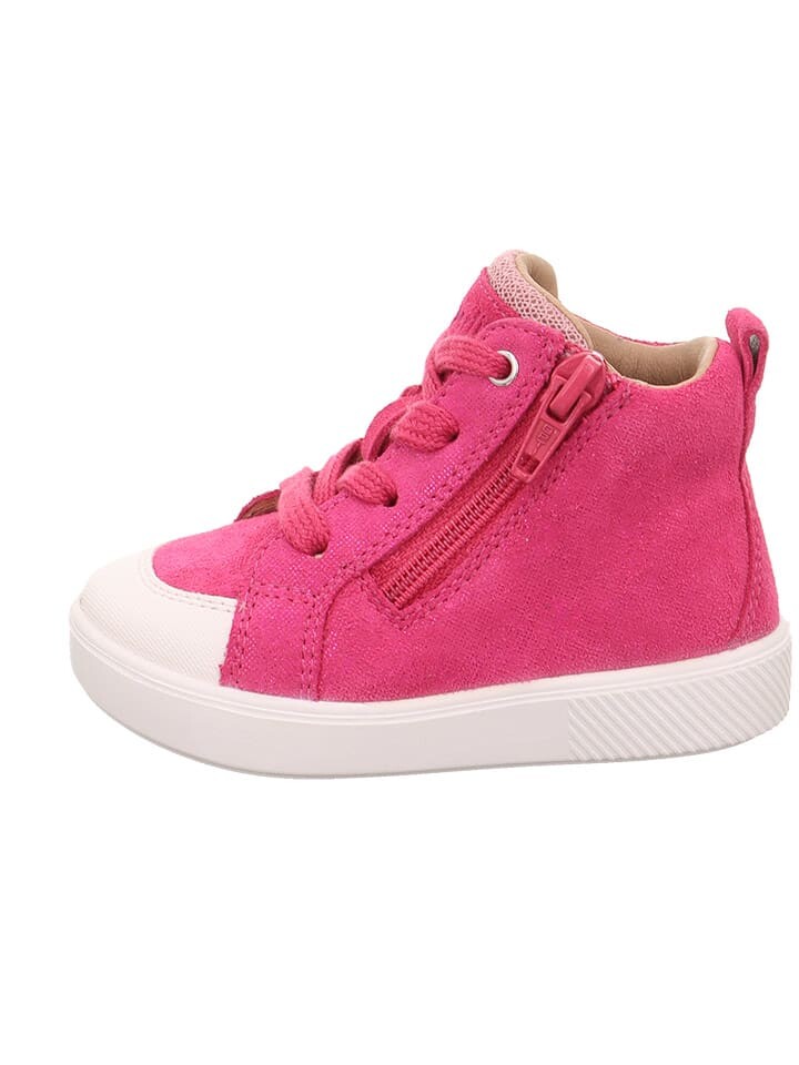 

Высокие кроссовки superfit Leder-Sneakers, розовый