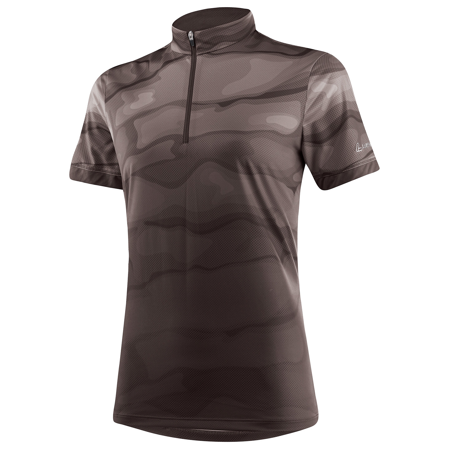 

Велосипедный трикотаж Löffler Women's Bike Shirt Half Zip Barkly, цвет Charcoal