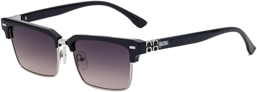 

Полуободковые солнцезащитные очки для мужчин и женщин, солнцезащитные очки с полуободковой оправой, защита от ультрафиолета UV400 LANGSER, As Picture C4