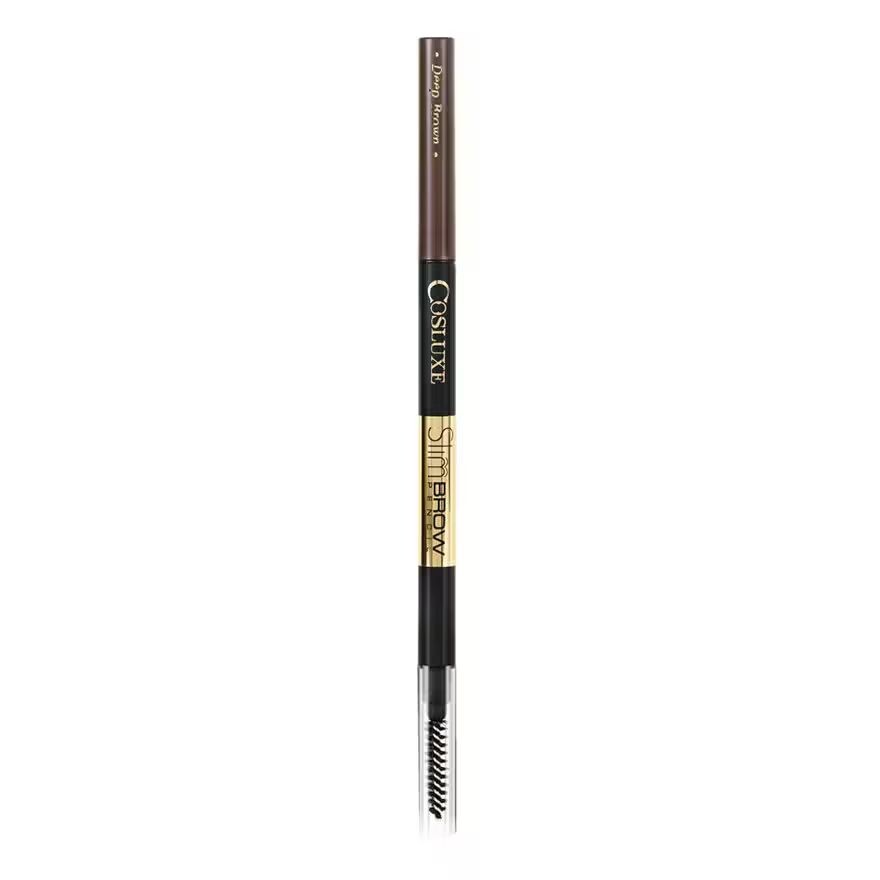 

Карандаш для бровей Cosluxe Slimbrow 0,05г. Темно-коричневый, Deep Brown