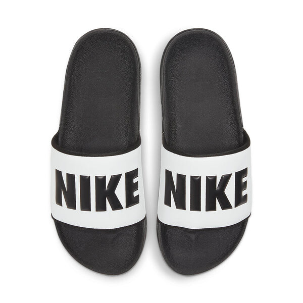 Тапочки offcourt slide 'black summit white' Nike, черный — фото 3