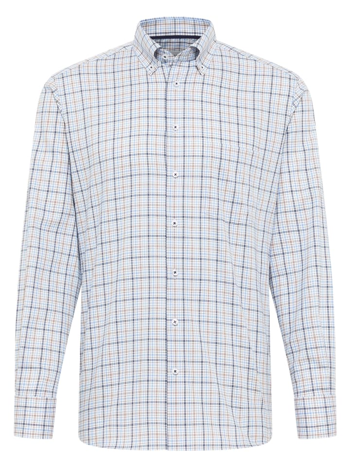 

Eterna Рубашка MODERN FIT синего цвета