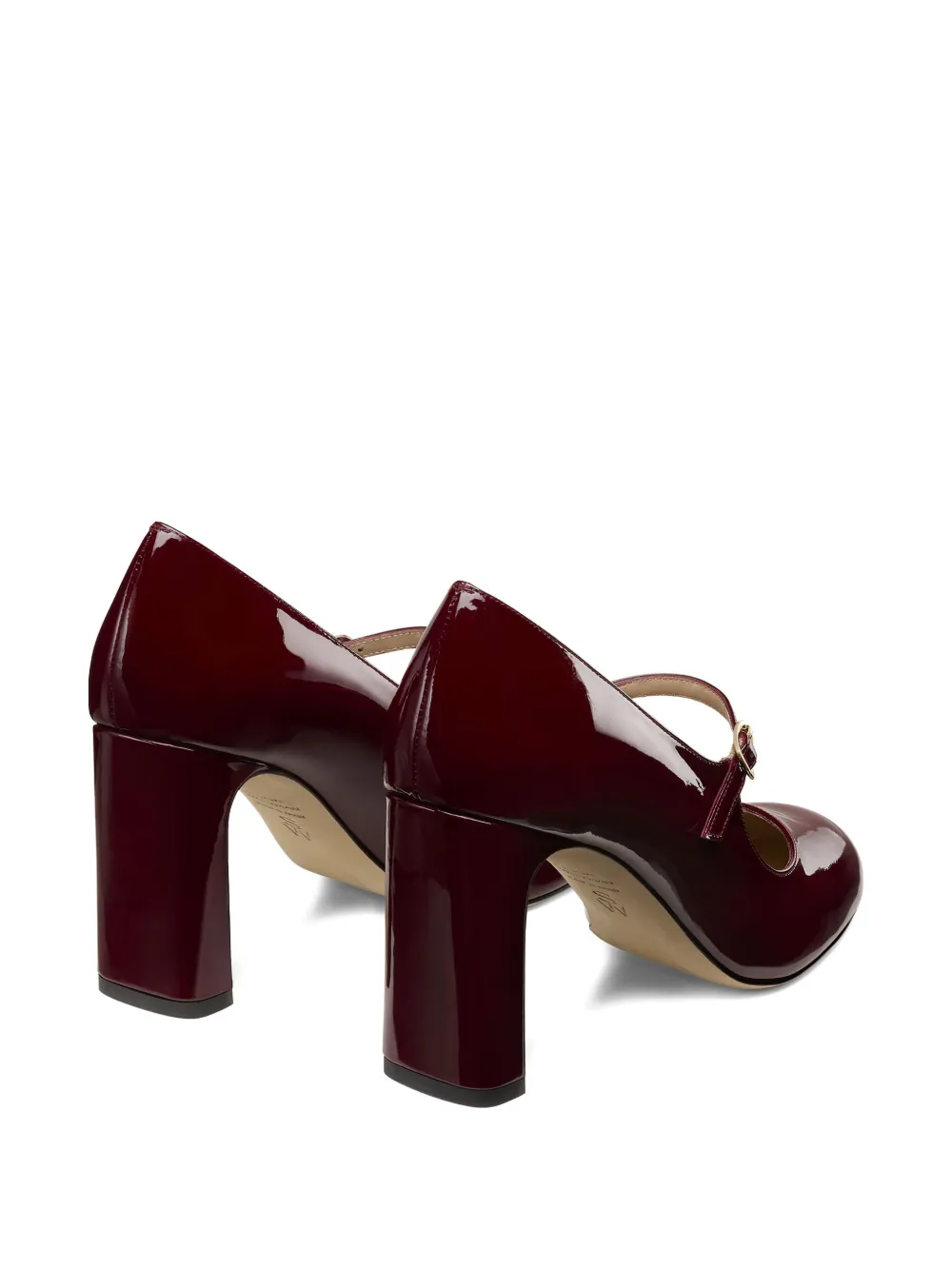 Туфли Мэри Джейн Babette на каблуке 85 мм Stuart Weitzman, красный — фото 4