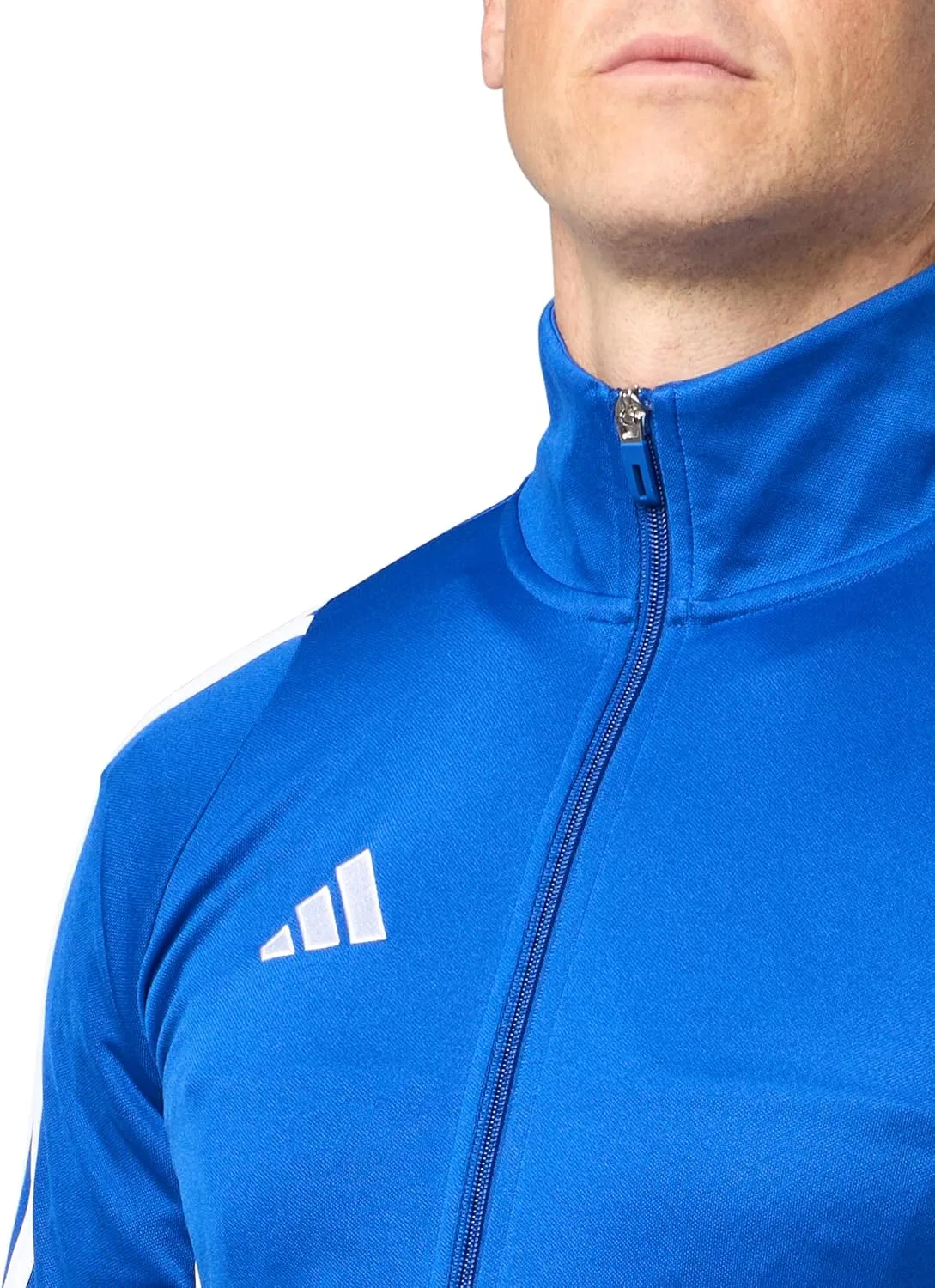 Мужская тренировочная куртка adidas Tiro 24, Team Royal Blue/White — фото 3