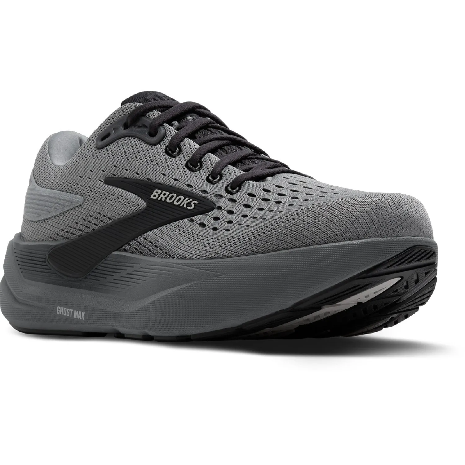 Мужские кроссовки Ghost Max 3 для бега по дорогам Brooks, Primer Grey/Ebony — фото 3