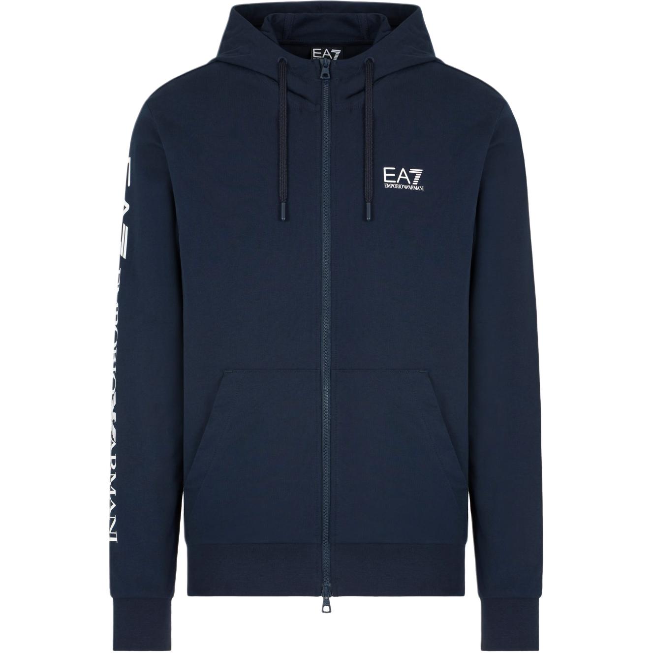 

EMPORIO ARMANI Толстовка EA7 мужская темно-синяя