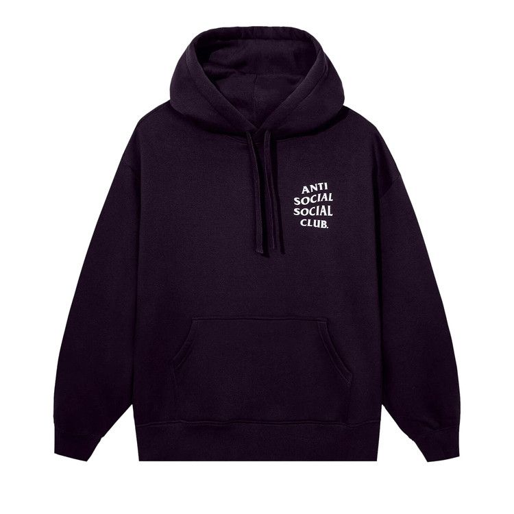 

Худи Anti Social Social Club Mind Games Nailhead Hoodie, Plum