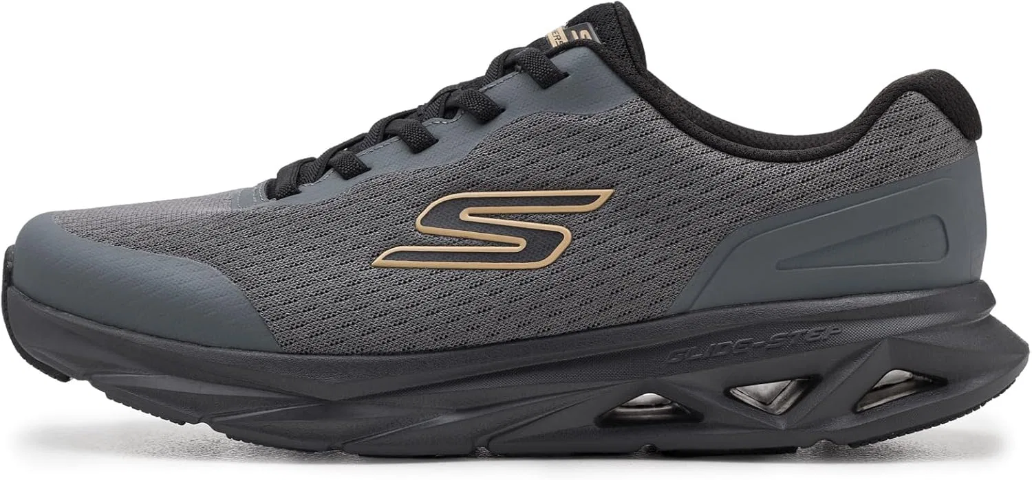 Мужские кроссовки Skechers Glide Step Vortex Avalin, Darkgray — фото 4