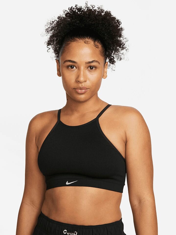

Спортивный бюстгальтер Nike, черный