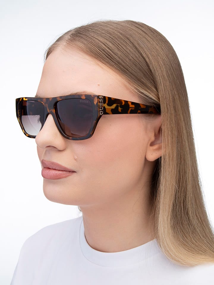 

Солнцезащитные очки Guess, коричневый