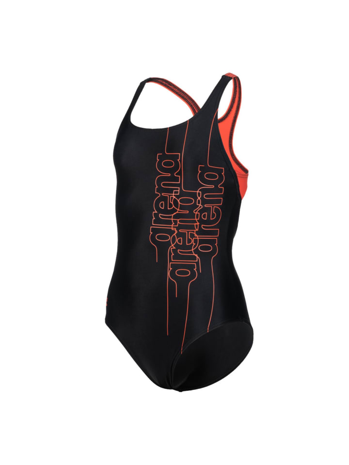 

Купальник Arena Badeanzug Swim Pro Back Graphic Print, черный