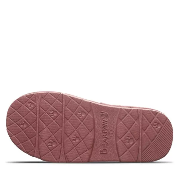 Женские тапочки Tanya с отделкой пайетками Bearpaw, цвет peony — фото 4