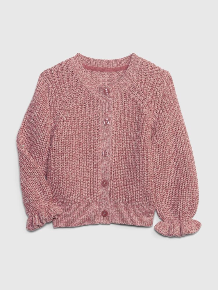 

Кардиган на пуговицах Gap, розовый