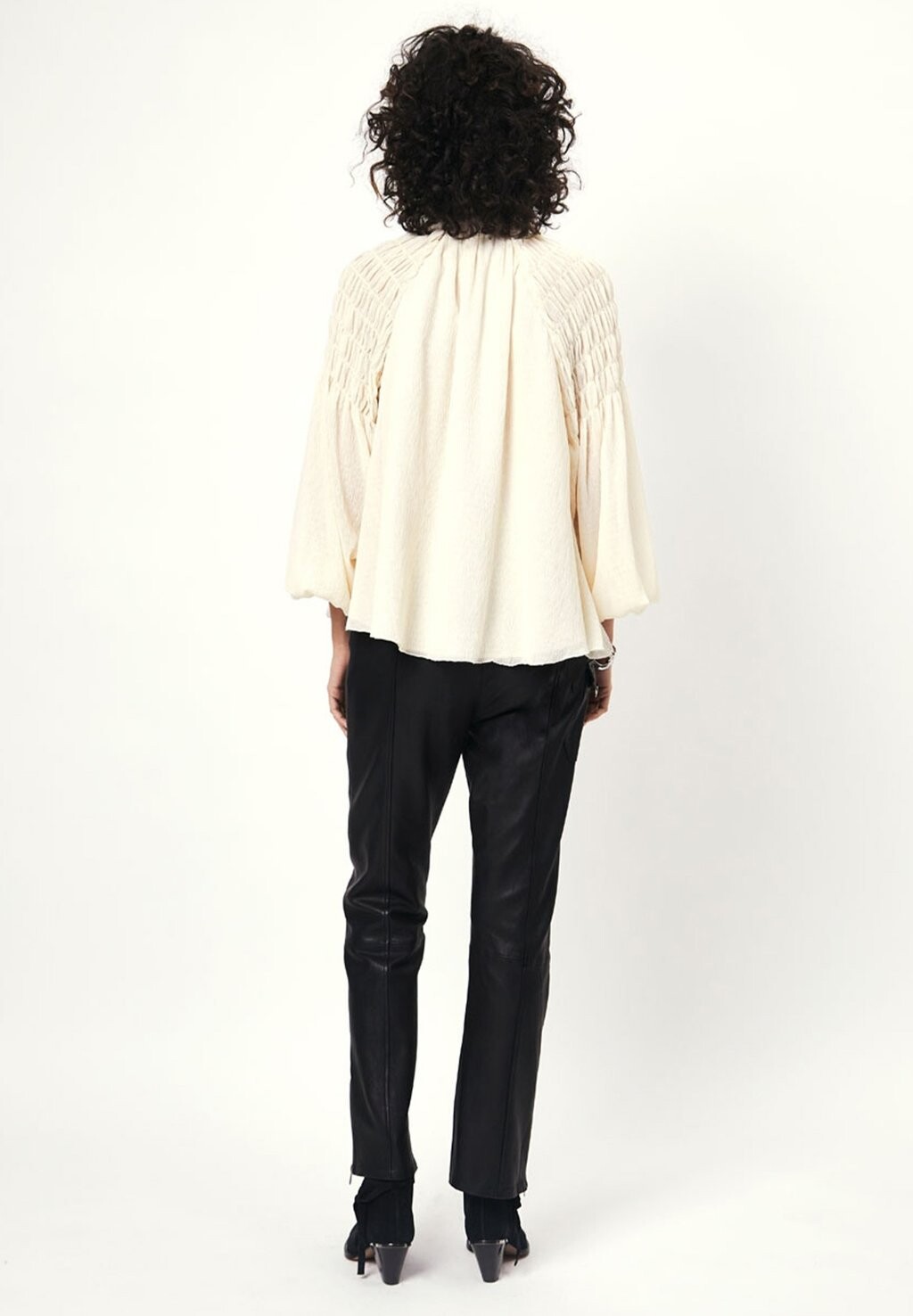 

Блуза AUBREY SMOCKED Dante6, кремовый