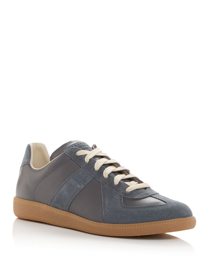 

Мужские копии кроссовок Low Top Maison Margiela, серый