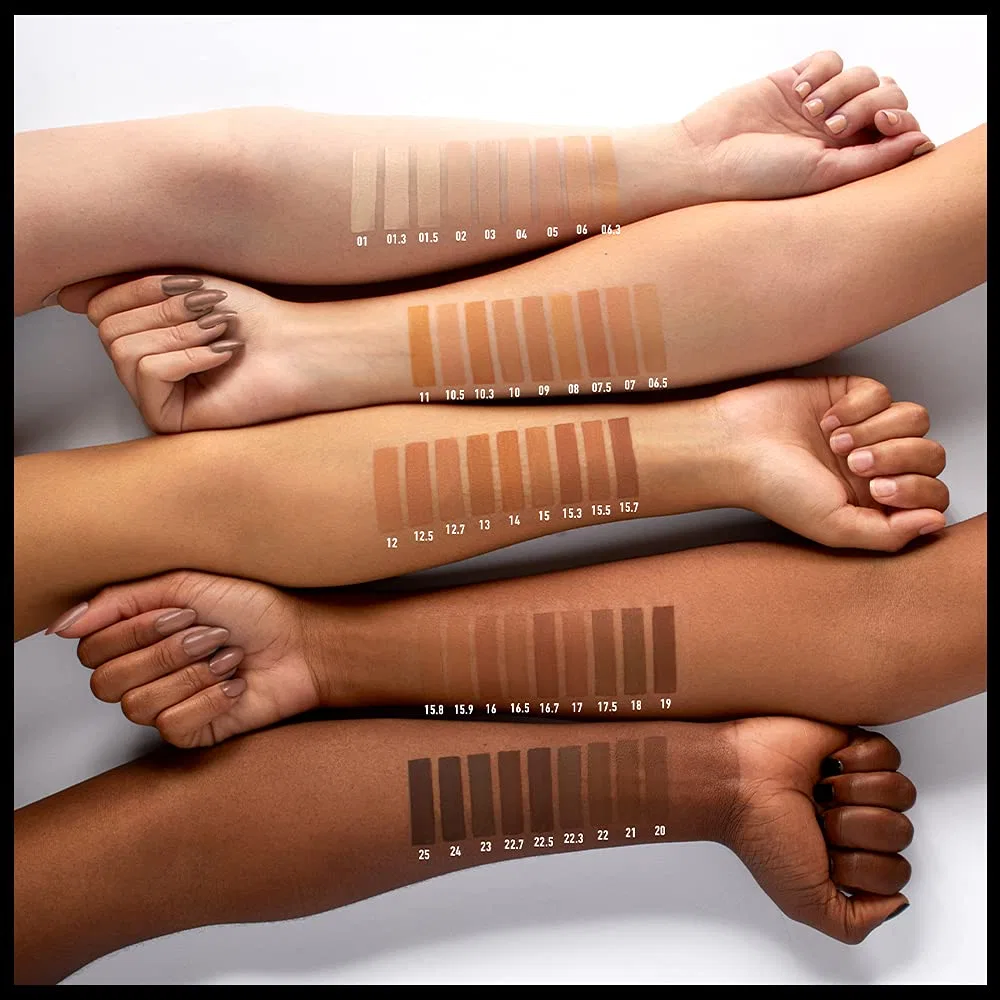 Матовая тональная основа «Can't Stop Won't Stop Full Coverage Foundation» от NYX Professional Makeup Nyx Professional Makeup, 15 Caramel — фото 4