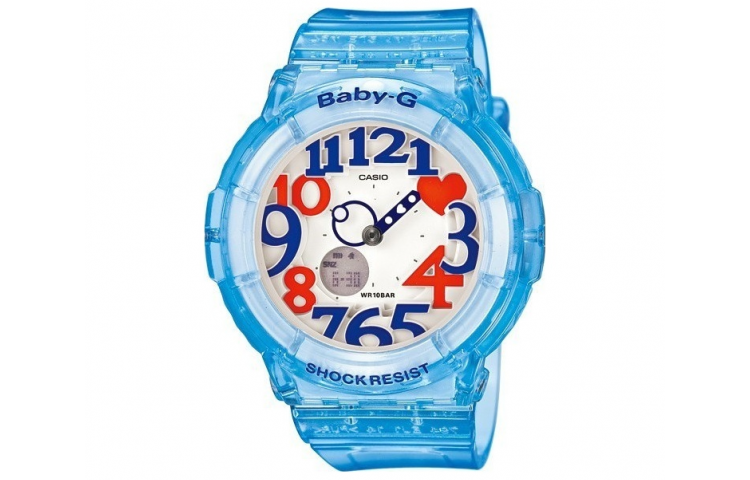 

CASIO Часы Women's BABY-G 43.4mm White Watch BGA-131-2B