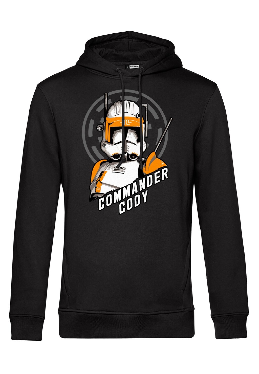 

Толстовка с капюшоном STAR WARS CLONE WARS CODY Star Wars, черный
