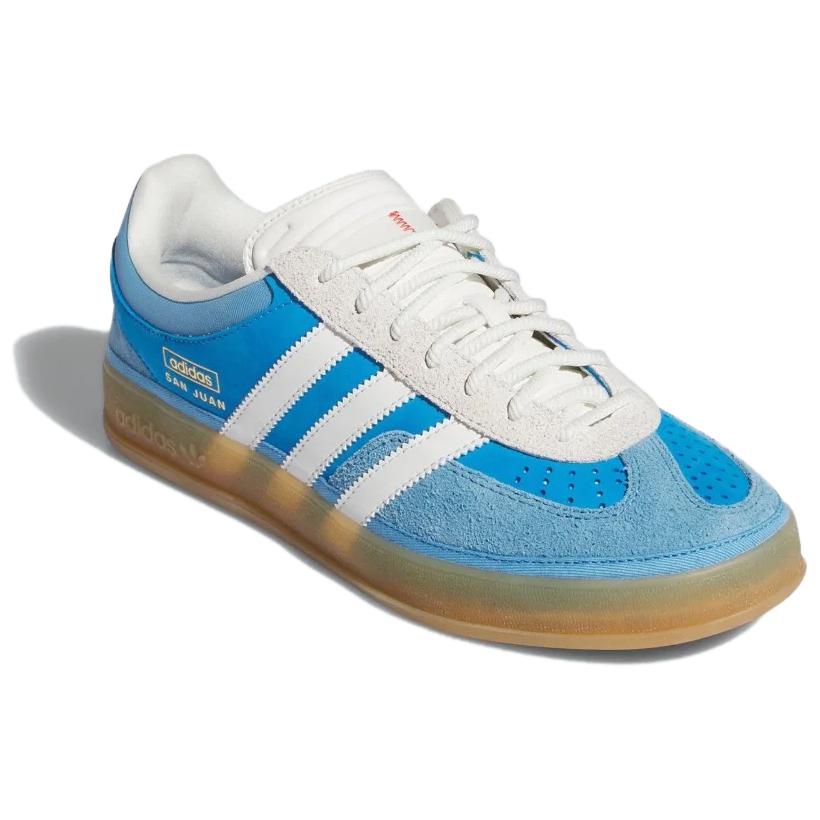 Adidas Gazelle Indoor Bad Bunny San Juan Adidas Originals, синий белый серый — фото 2