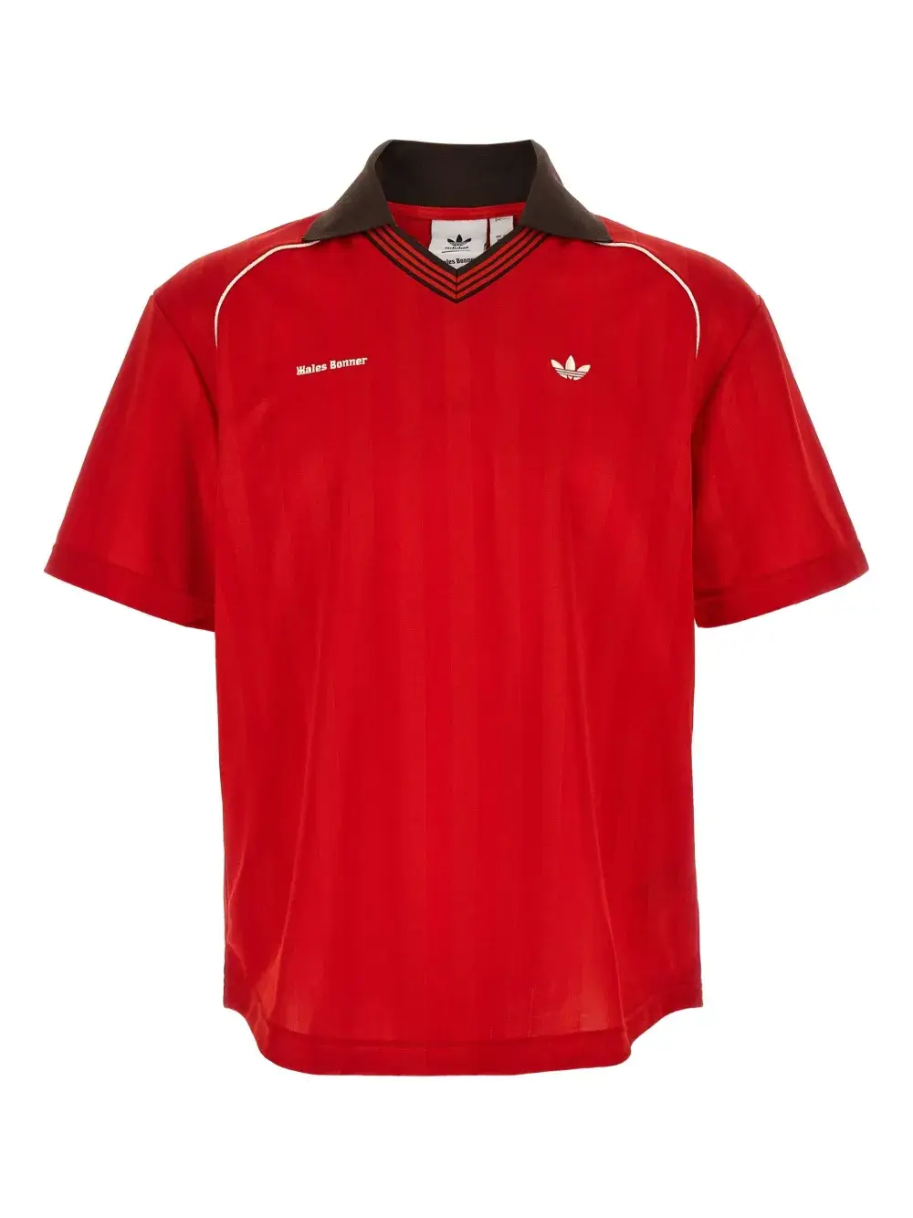 

Футболка из коллаборации с Wales Bonner Adidas, красный