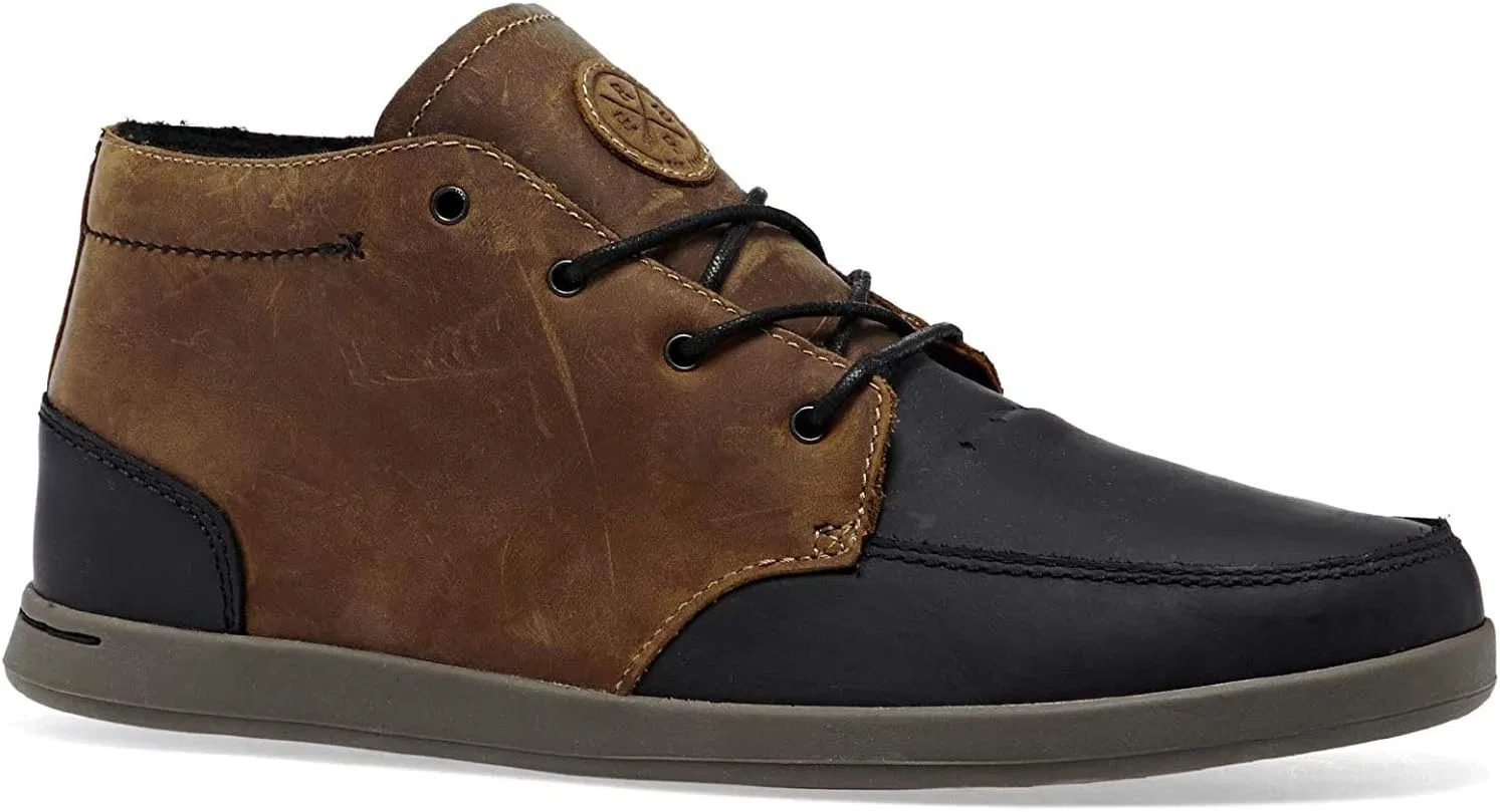 Мужские ботинки Reef Spiniker Mid Wt Classic, Black Tan Black Tbl