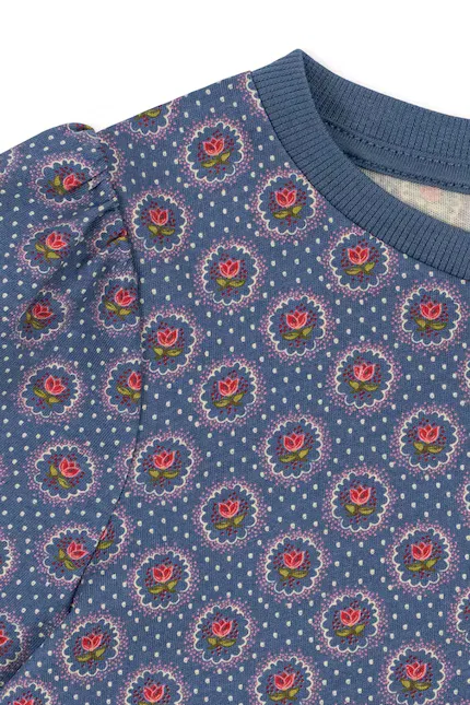 Комплект детский с воланами FAMO FRILL SET Konges Sløjd, бирюзовый — фото 3
